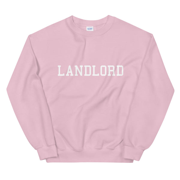 Women's Pink Classic LANDLORD Sweater